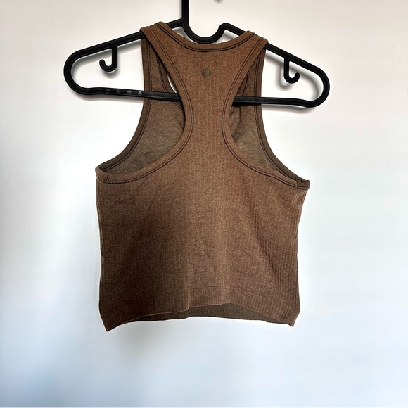 Lululemon Ebb to Street Cropped Racerback Tank Top - Picture 2 of 5